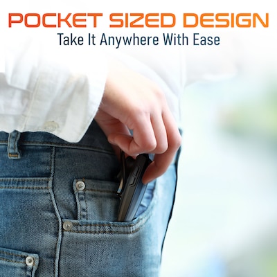 Delton 87X Wireless Single-Ear Bluetooth Computer Earbud, Black (DBH87X)