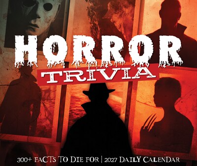 2027 Willow Creek Horror Trivia  5.4" x 6.2" Day-to-Day Calendar (65006)