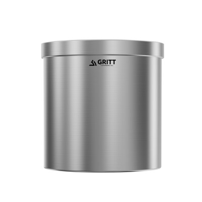 Gritt Commercial Wall Mounted Wipe Dispenser, Brushed Silver (GRI510-W)