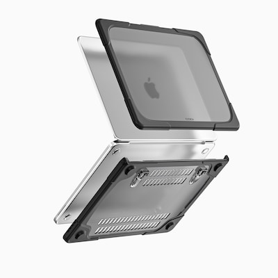 CODi Clip-On MacBook Neo 13 Case, Shock Absorbing, Black (C40604062)