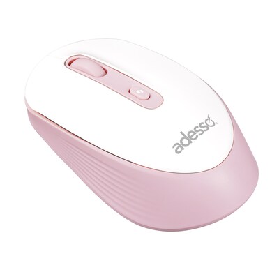 Adesso iMouse A30P Wireless Ambidextrous Optical Mouse, Pink (iMouse A30P)