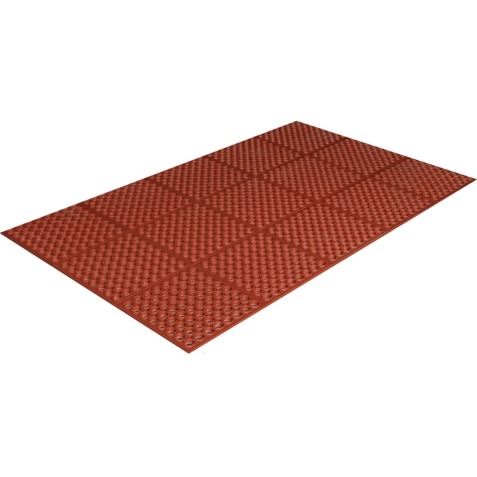 Crown Mats Safewalk Anti-Fatigue Drainage Mat, 36 x 60, Terra-Cotta (WS TF35TC)