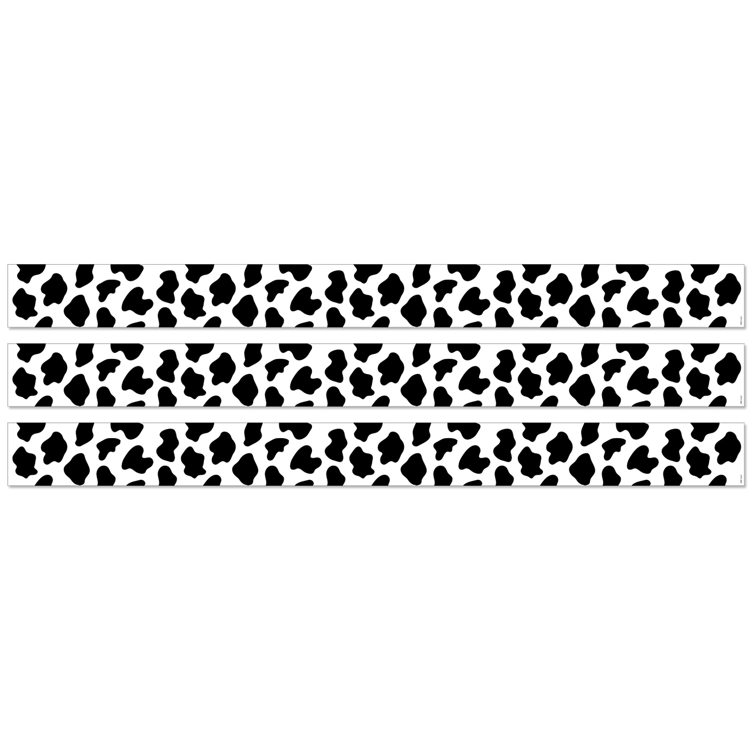 Creative Teaching Press Cow Print EZ Border, 48 Feet/Pack, 3 Packs (CTP10506-3)