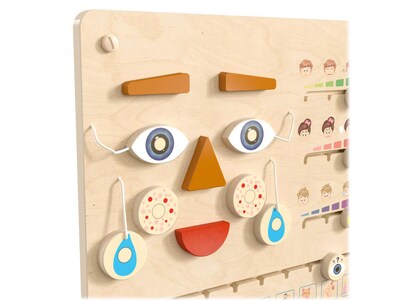 Flash Furniture Bright Beginnings Feelings and Moods STEAM Wall Activity Board (MK-ME15273-GG)