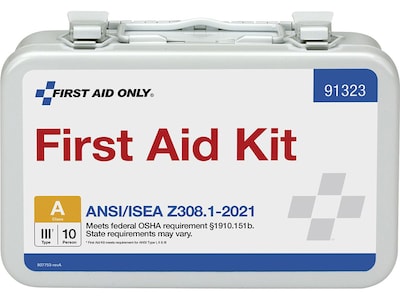 First Aid Only First Aid Kits, 76 Pieces, White (91323)