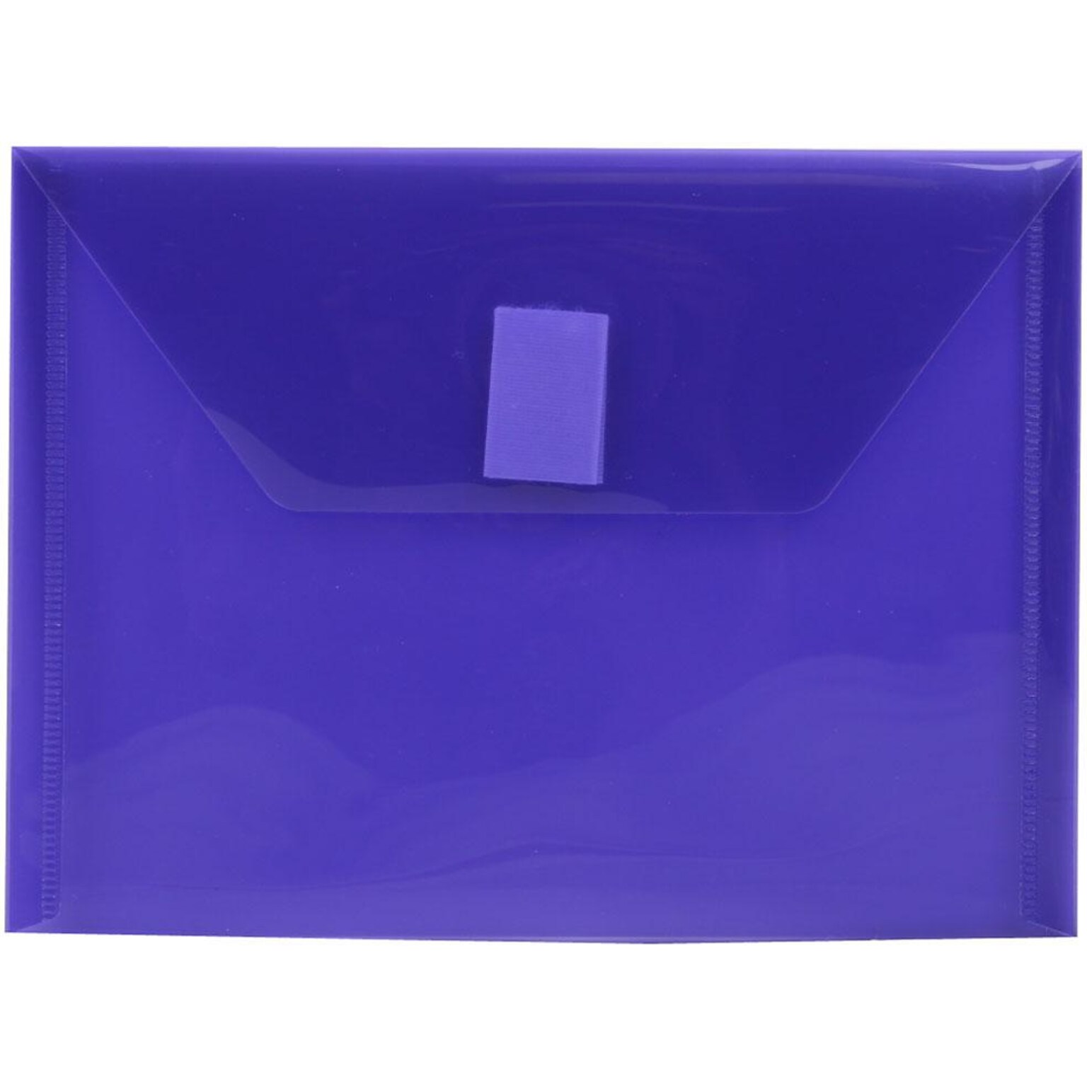 JAM Paper Premium Plastic Document File, Purple, 3/Pack (920V0PUX3)
