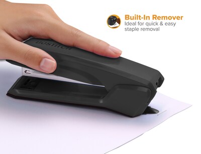 Bostitch Ascend  with 70% Post Consumer Recycled Content Desktop Stapler, 20-Sheet Capacity, Staples Included, Black (B210BLK)