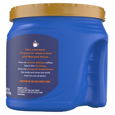 Maxwell House Original Roast Ground Coffee, Medium Roast, 27.5 oz (GEN09422)