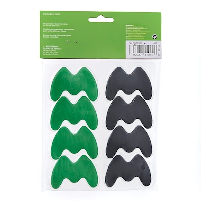 Party City Level Up Game Controller Erasers, Assorted Colors, 8/Pack (AM3901538-NS)