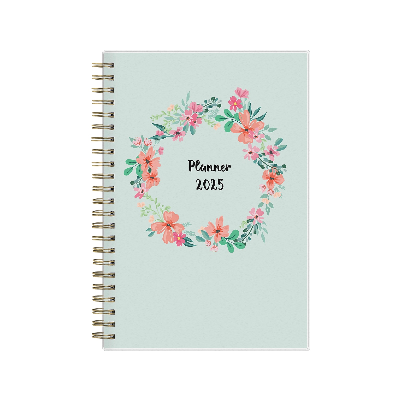 2025 Blue Sky Laurel 5 x 8 Weekly & Monthly Planner, Plastic Cover, Multicolor (135895-25)