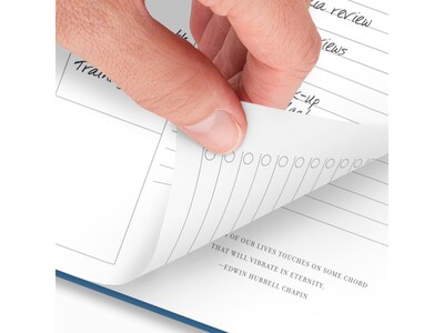 2025 AT-A-GLANCE Harmony 8.5" x 11" Weekly & Monthly Planner, Poly Cover, Denim (1099-905-20-25)