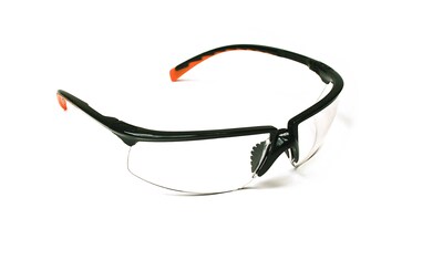 3M Privo Anti-Fog Safety Glasses, Black Lens, 20/Carton (12261-00000)
