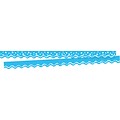 Barker Creek Happy Pool Blue Double-Sided Scalloped Edge Border, 39 x 2.25, 13/Pack