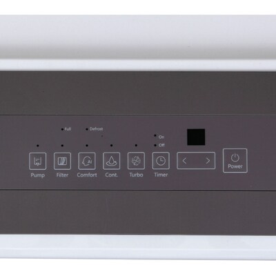 Keystone 50-Pint Portable Dehumidifier, Covers up to 4500 sq. ft., White (KSTAD506PF)