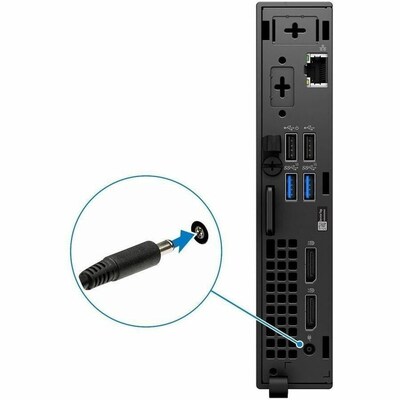 Dell OptiPlex 3000 Desktop Computer, Pentium Silver N6005, 8GB RAM, 64GB eMMC, ThinOS 10 (N4V4T)