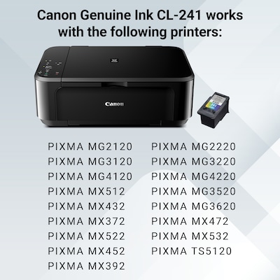 Canon CL-241 Tri-Color Standard Yield Ink Cartridge (5209B001)