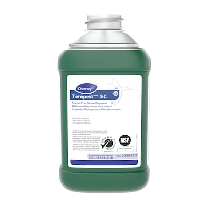 Diversey Tempest SC Solvent-Free Cleaner & Degreaser, 2.5L, 2/Carton (100986237)
