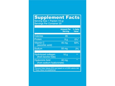 Vital Proteins Collagen Peptides Powder, 20 Packets/Box (CP20SPBW)