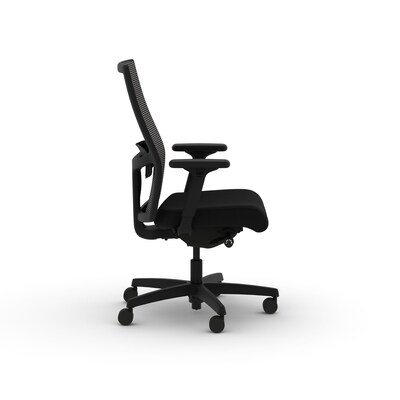 HON Ignition 2.0 Fabric/Mesh Swivel Task Chair, Black (HONI2M2VMC10FIB)