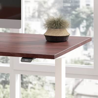 Bush Business Furniture Move 40 Series 48"W Electric Adjustable Standing Desk, Hansen Cherry (M4S4824HCWK)