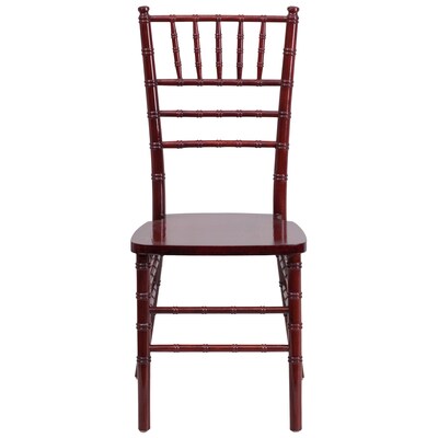 Flash Furniture HERCULES Series Wood Chiavari Chair, Mahogany, 2 Pack (2XSMAHOGANY)