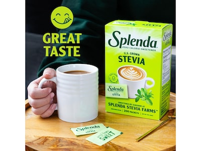 Splenda Stevia Sweetener Packet, 200/Box (SP82000310)