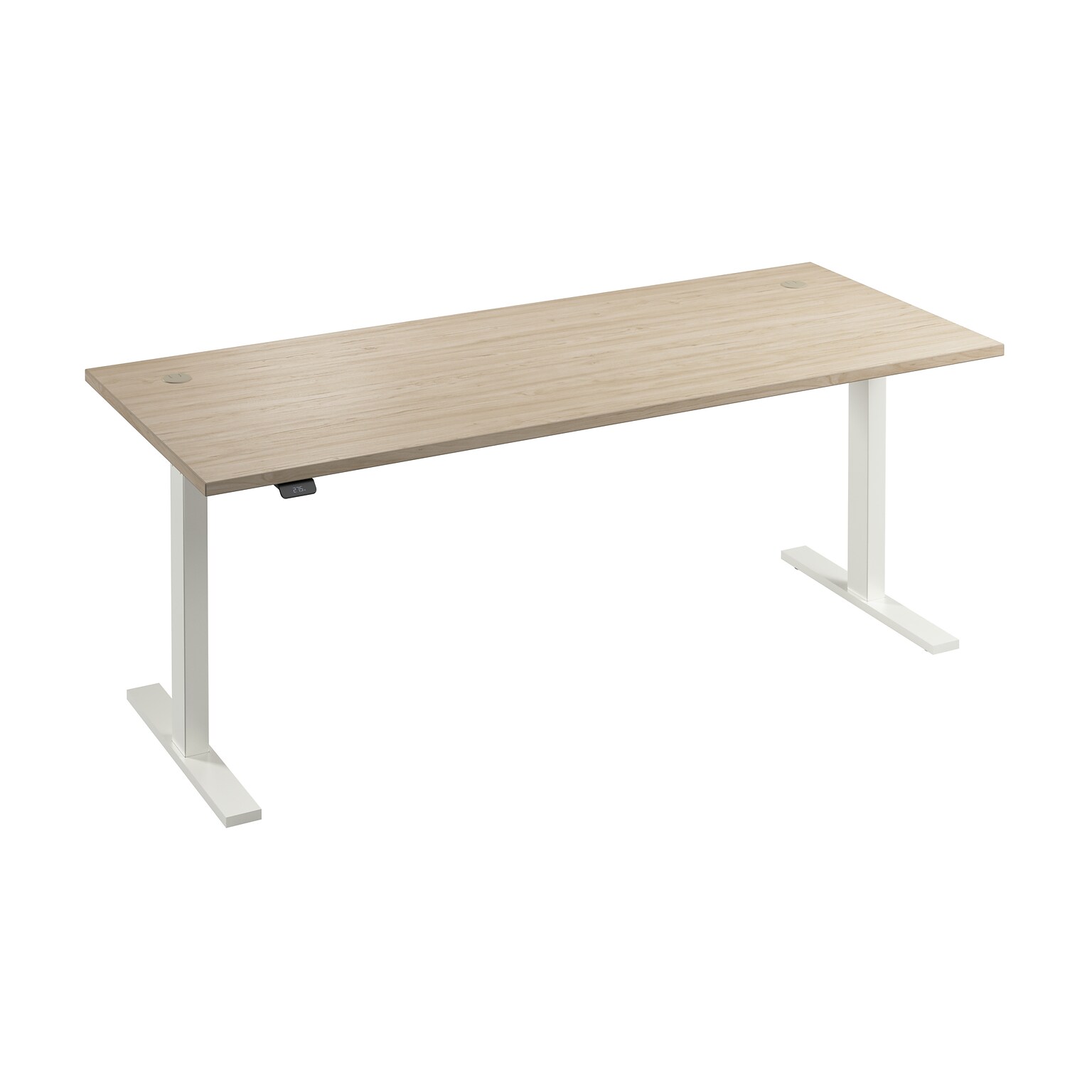 Bush Business Furniture Move 60 Series 72W Electric Adjustable Standing Desk, Natural Elm (M6S7230NEWK)