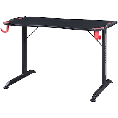Lorell 48" W Gaming Desk, Black (LLR84393)