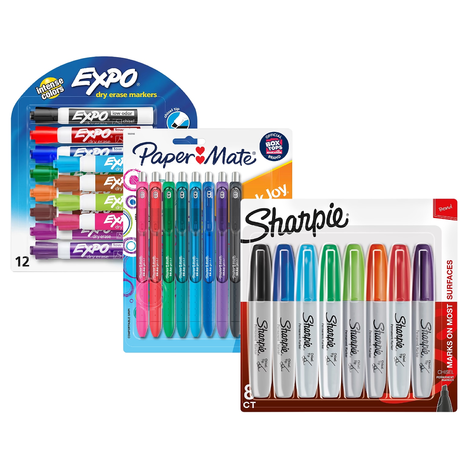 Save 88% on Expo, PaperMate, and Sharpie writing instruments