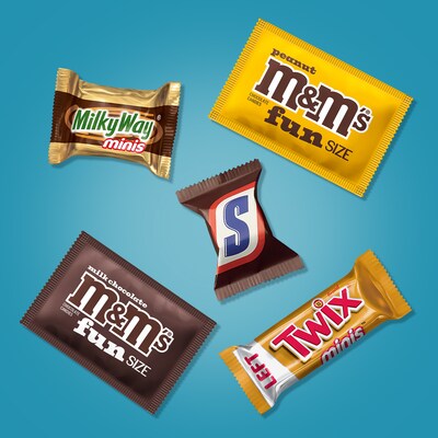 Mars Minis Assorted Milk Chocolate Favorites Variety Bag, 62.6 oz. (220-00016)