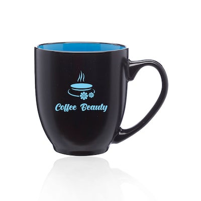 BISTRO TWO-TONE CERAMIC MUG 16 OZ