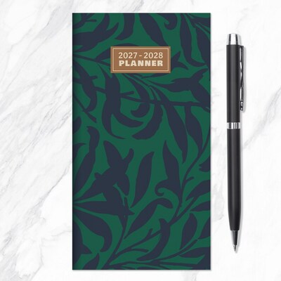 2027 TF Publishing Long Weekend 3.5" x 6.5"  Monthly Standard Planner, Paperboard Cover, Multicolored (27-7034)