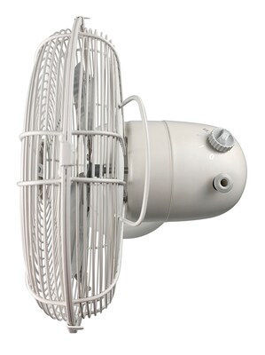 Good Housekeeping Oscillating Desk Fan, 3 speed, White (92602)