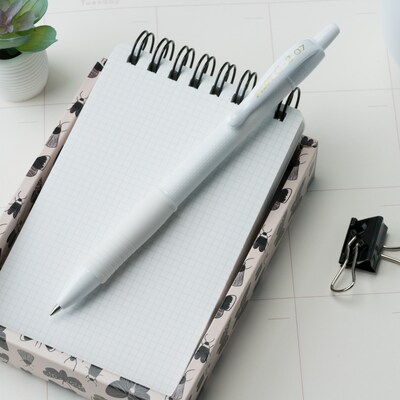 Pilot G2 Edge White Retractable Gel Pen, Fine Point, 0.7mm, Black Ink, 36 Pack (1411)