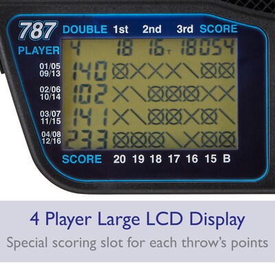 Viper 787 Electronic Dartboard, 15.5" Regulation Target (42-0001)