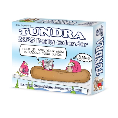 2025 Willow Creek Tundra Daily Comics 6 x 5.5 Day-to-Day Calendar (41079)