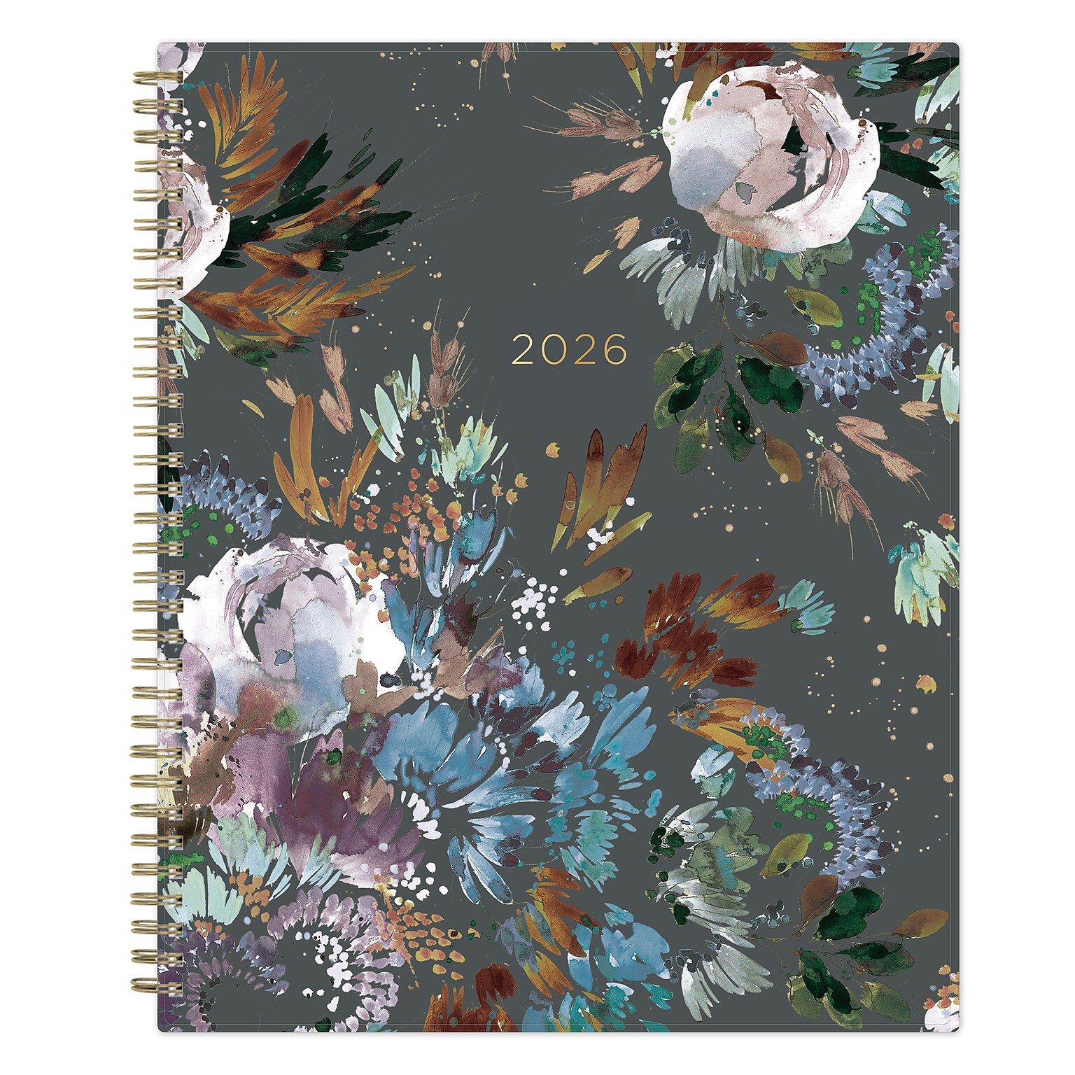 2026 Blue Sky Midnight Garden PP 8.5 x 11 Weekly & Monthly Personal Planner (140944-26)