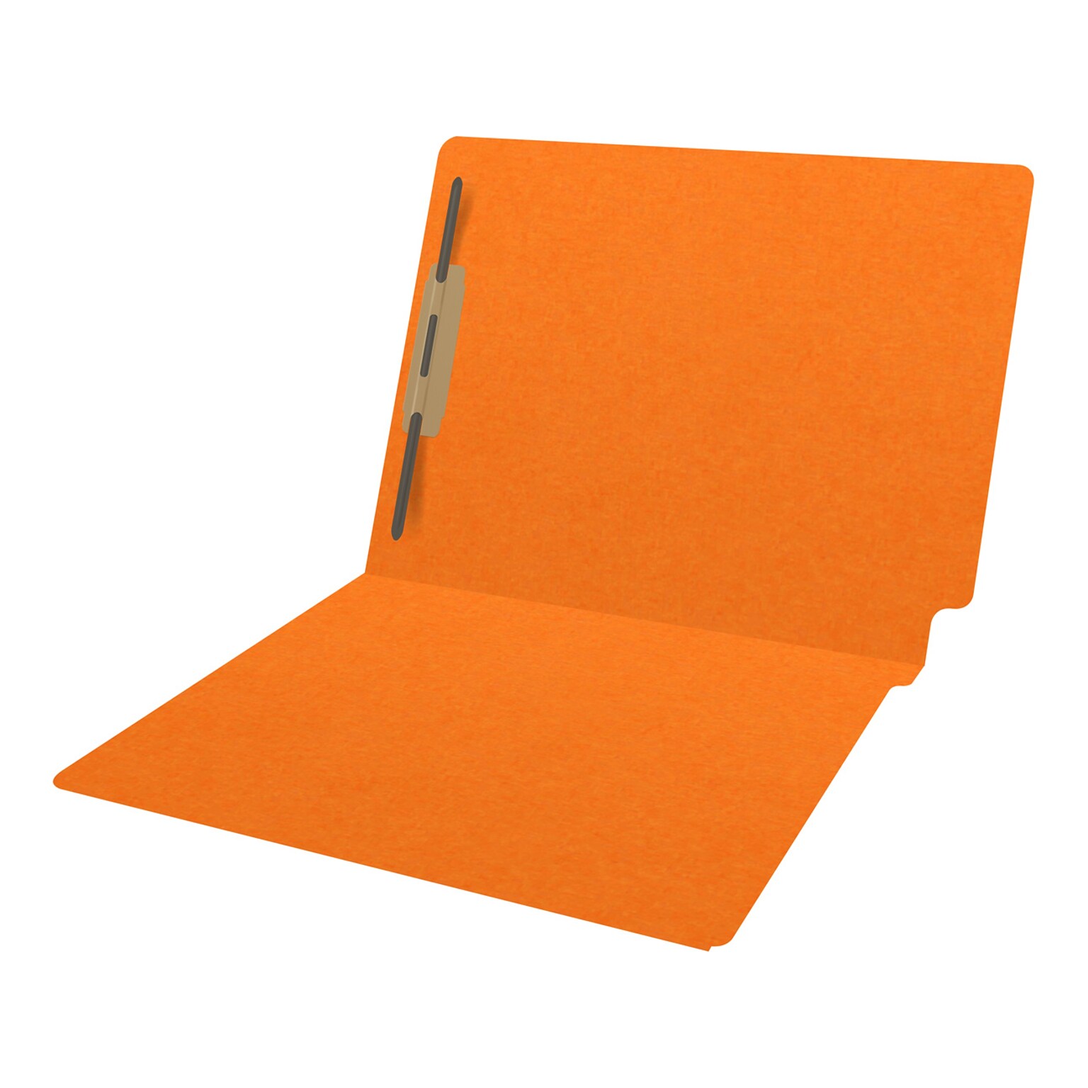 Medical Arts Press Heavy Duty End Tab File Folder, Straight-Cut, Letter Size, Orange, 40/Box (S-09461-ORG)