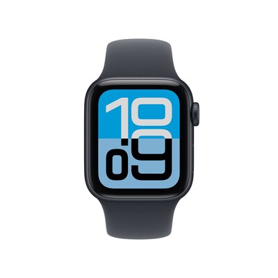 Apple Watch SE 3 GPS + Cellular Smartwatch, 40mm, Midnight Aluminum Case with Midnight Sport Band, Medium/Large (MEPC4LW/A)