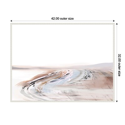 Amanti Art Creek by Dan Hobday Framed Canvas Wall Art Print, 42" x 32" (A42678302534)