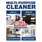 Mr. Clean Professional Liquid Concentrate Finished Floor Cleaner, Lemon Scent, 1 Gallon, 3/Carton (02621)