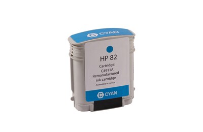 Clover Imaging Group Remanufactured Cyan High Yield Wide Format Inkjet Cartridge Replacement for HP