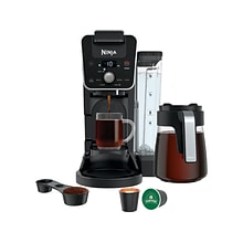 Ninja DualBrew Grounds & Pods 55-Cup Automatic Drip Coffee Maker, Black (CFP201)