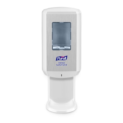 PURELL CS 6 Automatic Wall Mounted Hand Sanitizer Dispenser, White (6520-01)