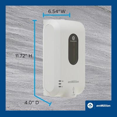 enMotion Gen2 Automatic Wall Mounted Hand Soap/Hand Sanitizer Dispenser, White (52058)
