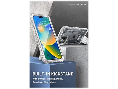 i-Blason Armorbox Frost Rugged Case for iPhone 14 Pro Max (iPhone2022Pro-6.7-Armorbox-SP-Frost)