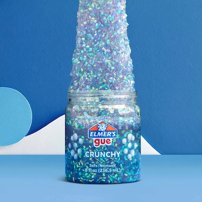 Elmer's Gue Premade Crunchy Slime, 2/Pack (2223183)