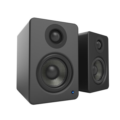 Kanto YU2 YU2MB 100W Indoor Desktop Speaker, Matte Black