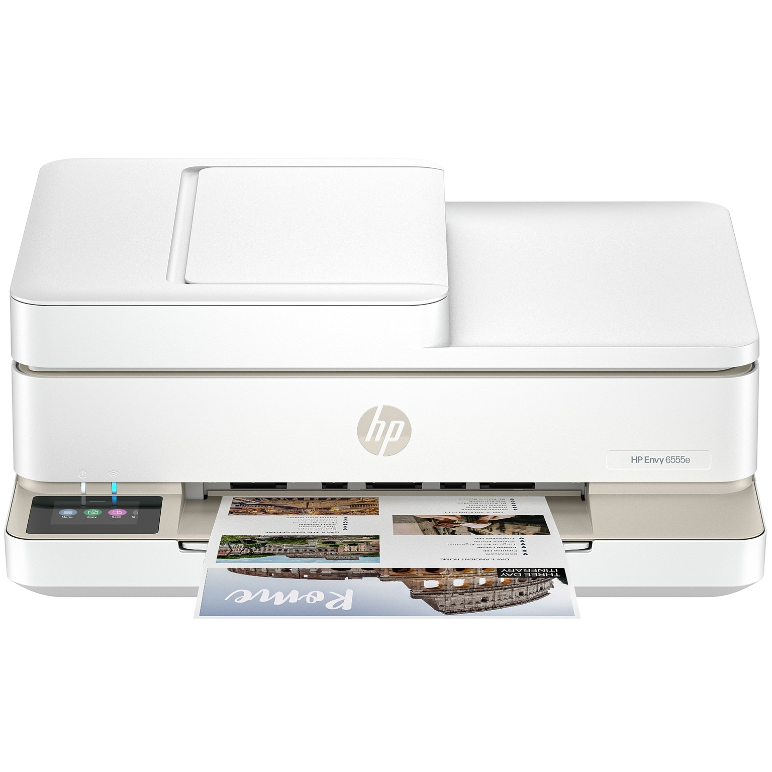 HP Envy 6555e Wireless All-in-One Color Inkjet Printer, Scanner, Copier, Best for home, 3 months FREE ink with HP+ (714N5A)