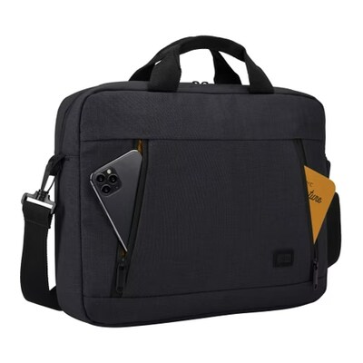 Case Logic Huxton 14" Laptop Attaché, Black (HUXA-214)